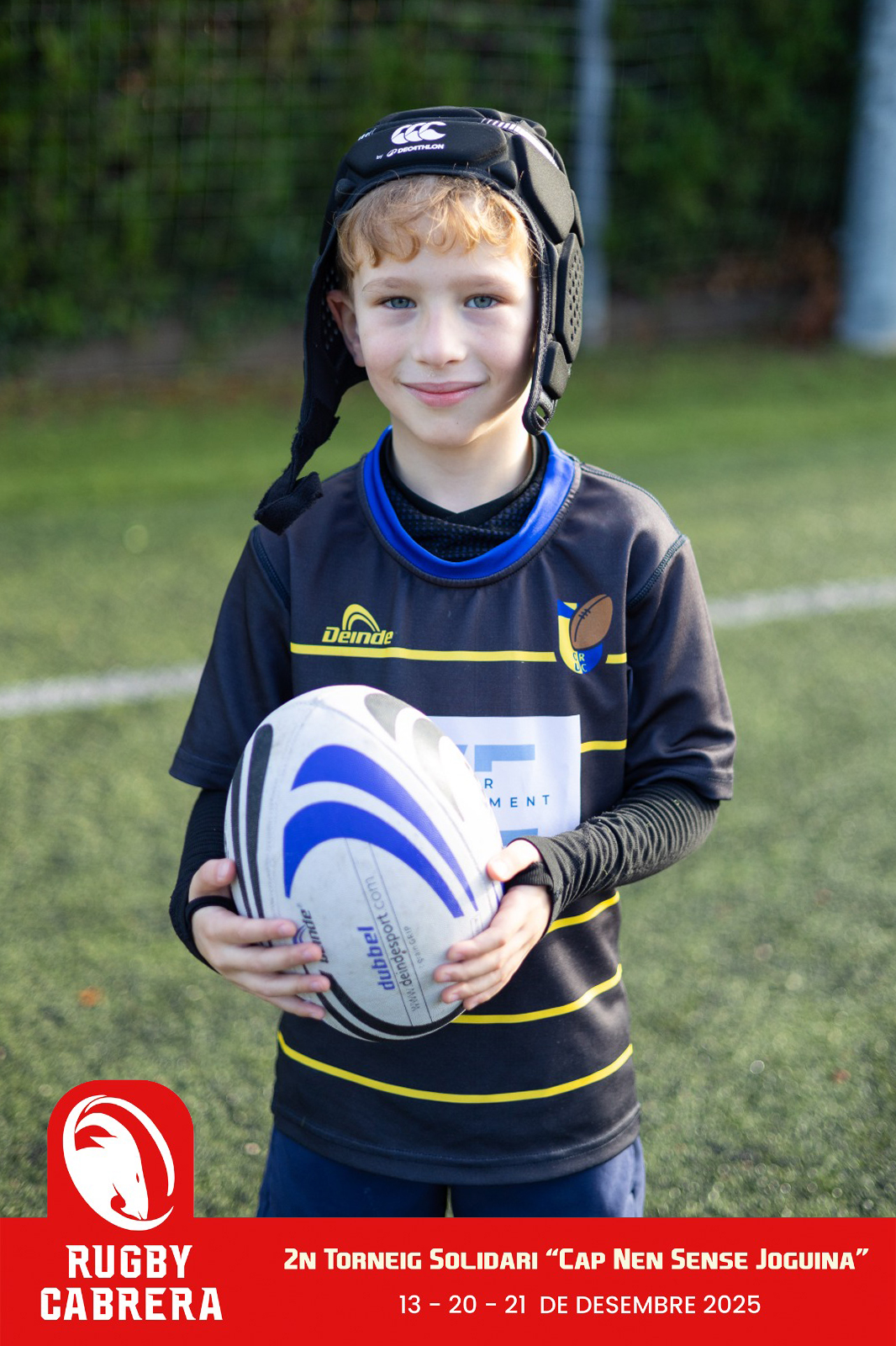Retrat d'un jugador de rugbi