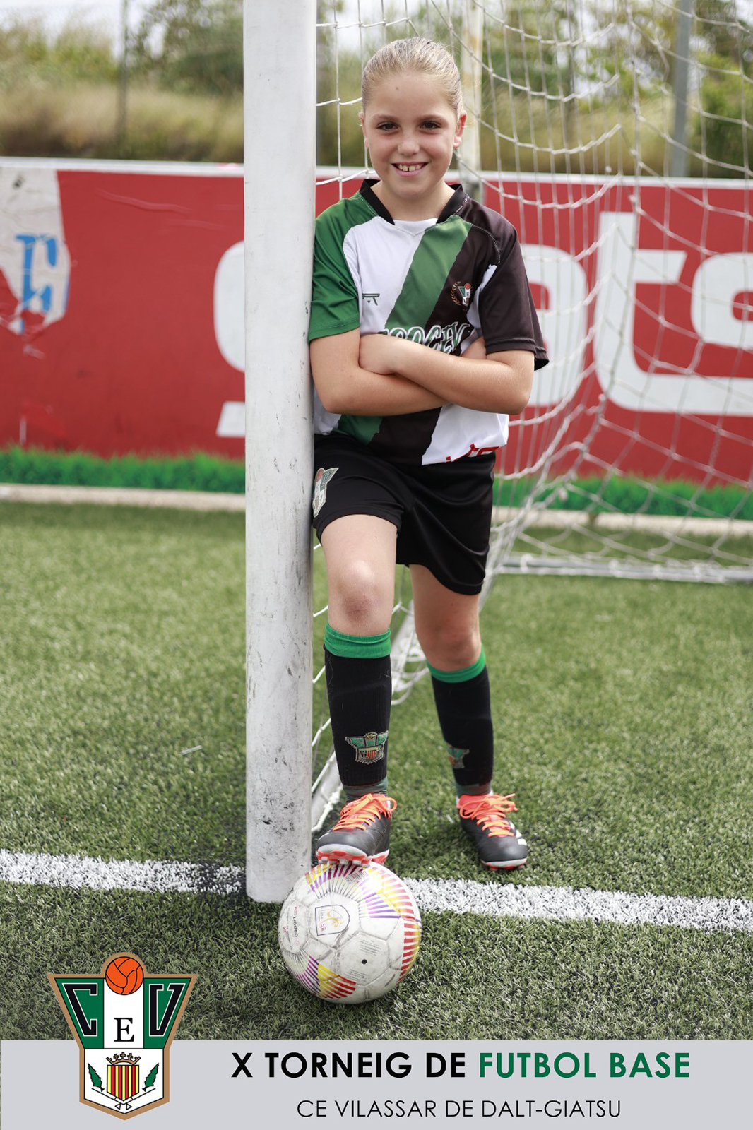 Retrat d'una jugadora de futbol