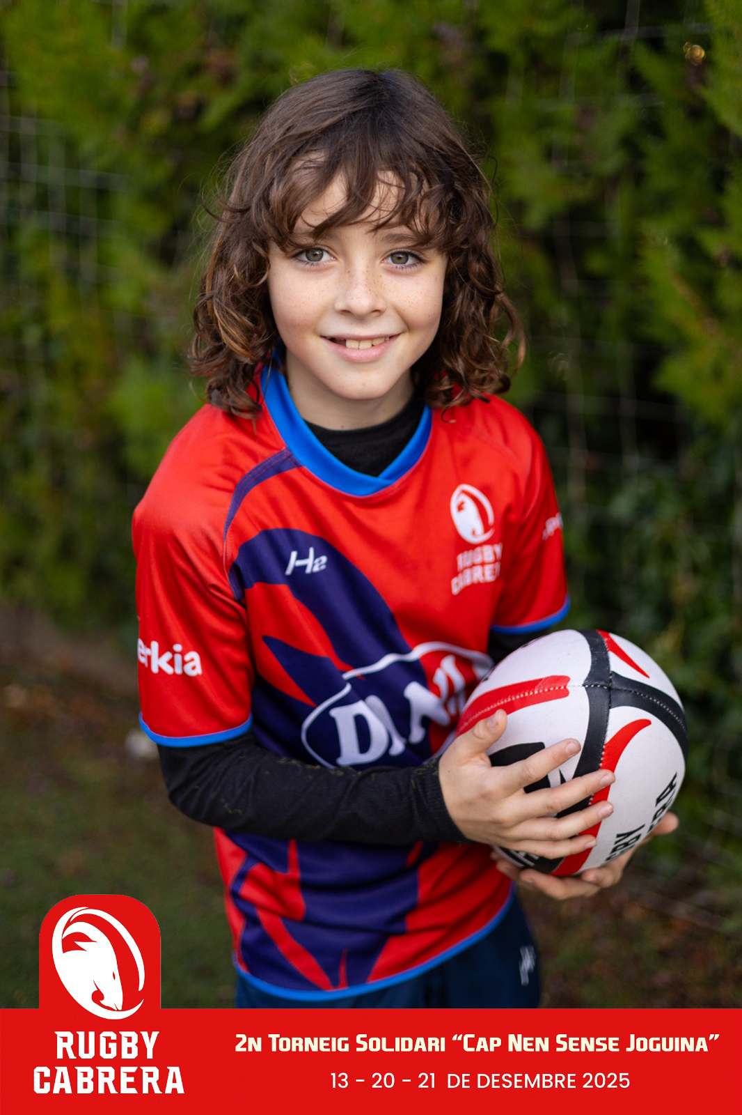 Retrat d'un jugador de rugbi